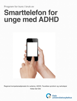 Bruk av smarttelefon for barn med ADHD 1_0