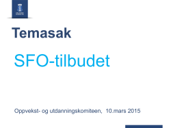 Temasak SFO-tilbudet