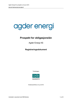 Registreringsdokument 2015 Agder Energi AS datert_22062015