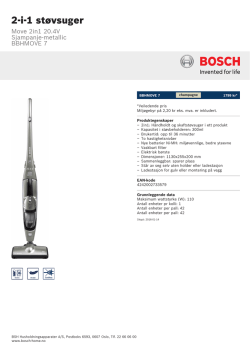 Bosch BBHMOVE 7