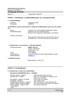 Fyringsolje Svovelfri NO 400002537