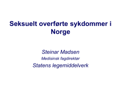 Seksuelt overførte sykdommer i Norge - Molde