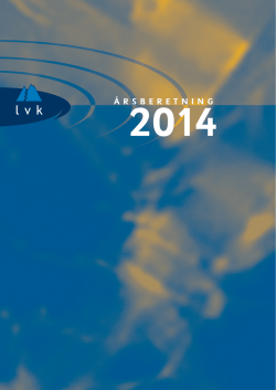 LVK-årsberetning 2014