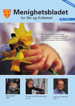 Menighetsblad Nr 1 2015 - Ski kirkelige fellesråd