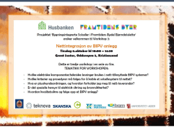 06 Oktober 2015 Husbanken BIPV Workshop 3