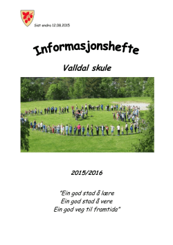 Informa - Valldal skule