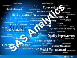 Prep og last av data i SAS Visual Analytics