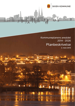 Planbeskrivelse - Fra Grenlandskart.no