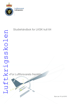 Studiehåndbok LKSK kull 57 - 2006-2009