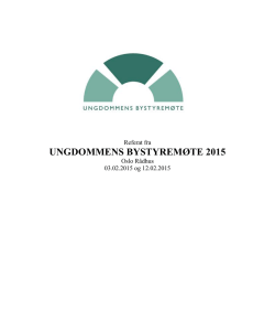 Referat UBM 2015