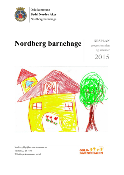 Last Ned PDF - Oslo Barnehagen