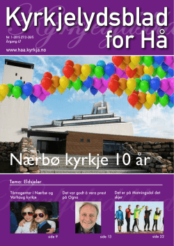 nr. 1 - Hå kyrkjelege fellesråd