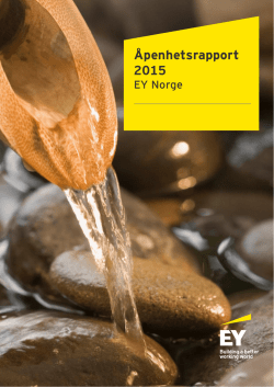 EYs åpenhetsrapport 2015