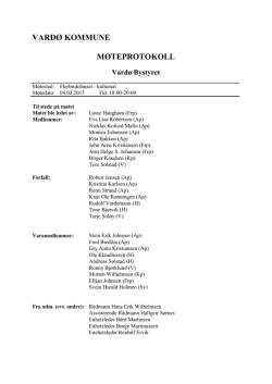 BST protokoll 4 mars 2015