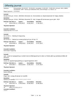 Postliste uke 35/2015