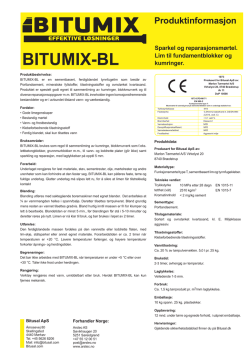 BITUMIX-BL - Bitusal A/S