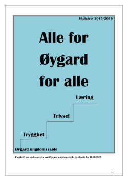 for Øygard - Minskole.no