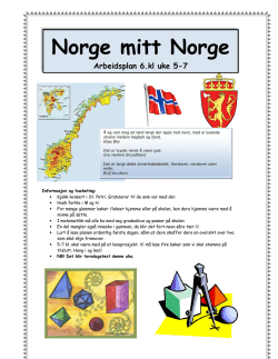 Norge mitt Norge