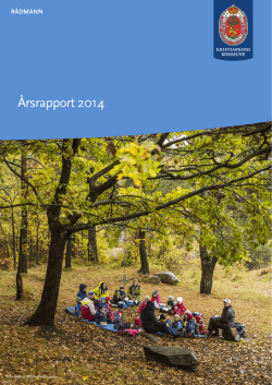 Årsrapport 2014 - Kristiansand kommune