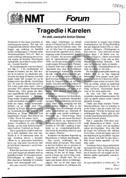 Tragedie i Karelen