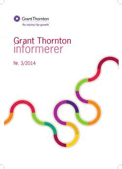GT informerer 3-2014
