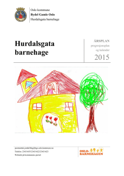 Last Ned PDF - Oslo Barnehagen