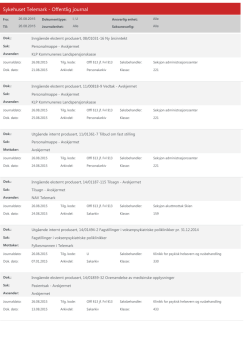 20150826 Offentlig journal