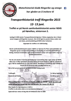 Transporthistorisk treff Ringerike 2015 12