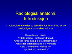 Radiologisk anatomi