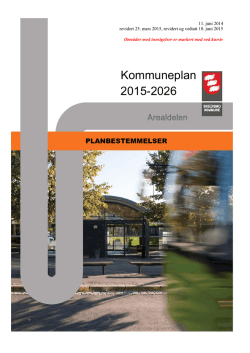 Kommuneplan 2015-2026