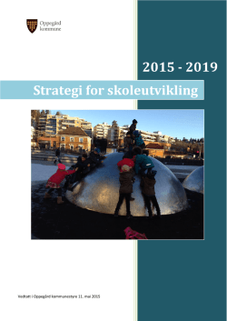 2015 - 2019 Strategi for skoleutvikling