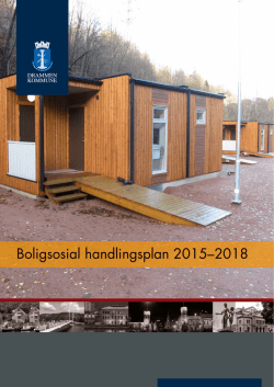 Boligsosial handlingsplan 2015-2018[1]