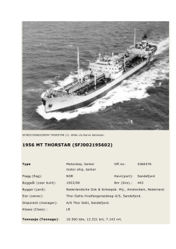 1956 MT THORSTAR (SFJ002195602)