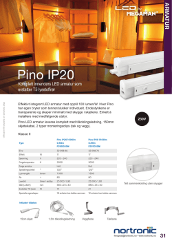 Pino IP20 - Nortronic AS