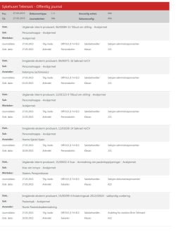 20150527 Offentlig journal