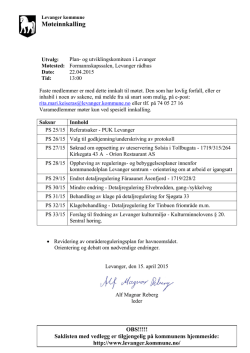 PDF - Levanger kommune