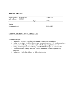 saksdokumenter - Karmøy kommune