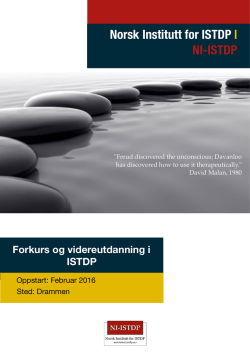 Forkus og videreutdanning ISTDP Drammen 4.pages - N