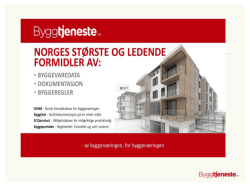En presentasjon fra Norsk Byggtjeneste