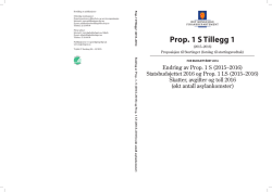 Prop. 1 S Tillegg 1 (2015–2016)
