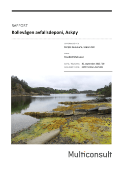 Revidert tiltaksplan Kollevåg 615974-RIGm-RAP