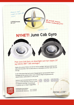 NYHET! Juno Cob Gyro