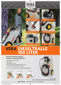 Dieseltralle 100 L