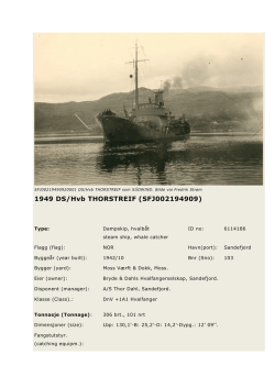 1949 DS/Hvb THORSTREIF (SFJ002194909)