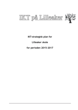 IKT-strategisk plan 2015-2017 filetype pdf