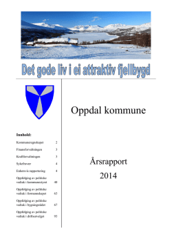 &Aring;rsrapport for 2014