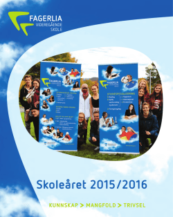 Skolebrosjyre 2015-2016 - Møre og Romsdal fylkeskommune