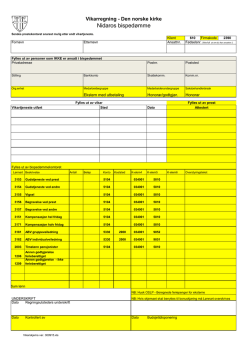 Vikarregning og honorar - pdf