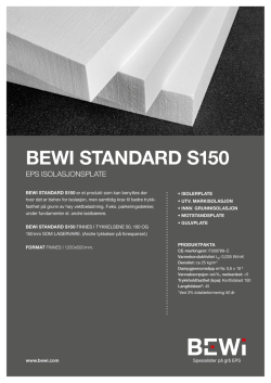 BEWi Standard S150
