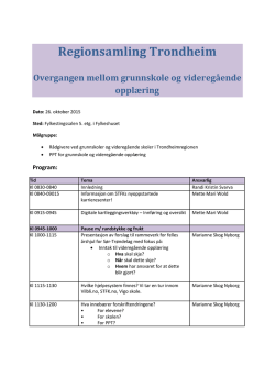 Regionsamling Trondheim 2015 (2)
